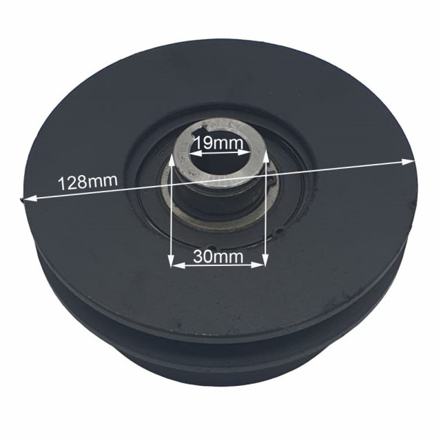 Ambreiaj compatibil Honda 128 x 19 mm (1 canal - 13mm) [3]