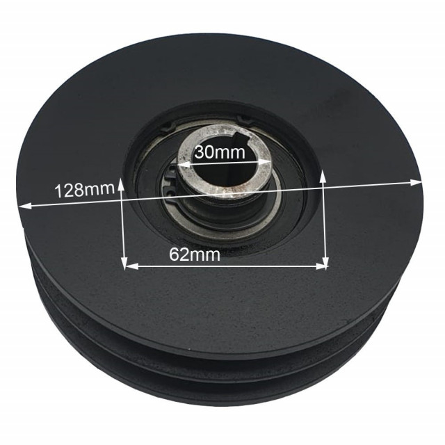 Ambreiaj compatibil Honda 128mm x 20mm (2 canale 13mm) [2]