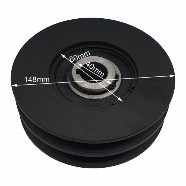 Ambreiaj compatibil Honda 148mm x 25mm (2 canale 17mm) [2]