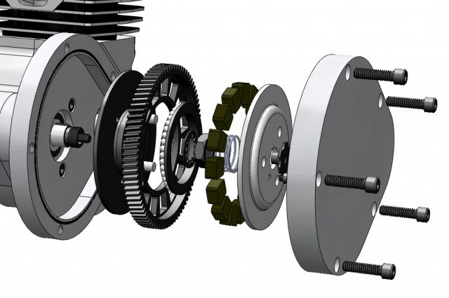 Ambreiaj kit motor bicicleta [2]