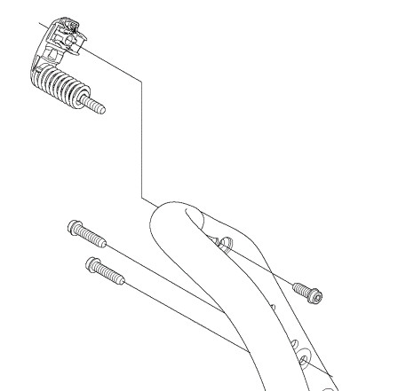 Amortizor maner drujba Husqvarna 555, 560, 562 [2]
