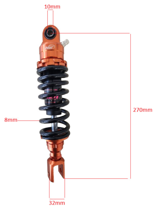 Amortizor scuter universal 270mm [2]