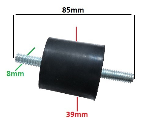 Amortizor universal generator, motopompa 39mm [1]