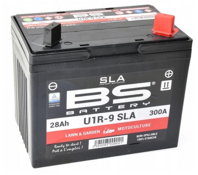 Baterie 28ah 12v BS-Battery (AGM Gel) borna + pe dreapta [1]