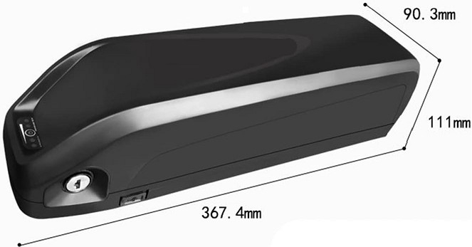 Baterie bicicleta electrica 36 V 10.4A (cu port USB) [2]