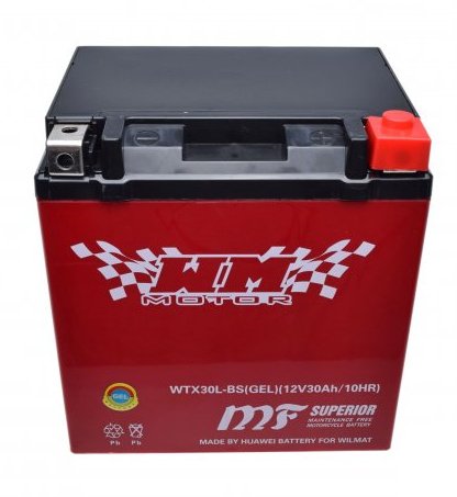 Baterie scuter, atv 30 Amperi / 12v (gel) WM [1]