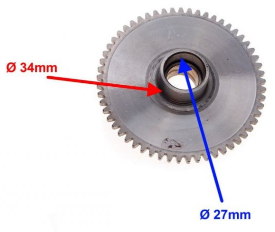 Bendix ATV 250-300 cc (cu bucsa + 3 bile) [2]