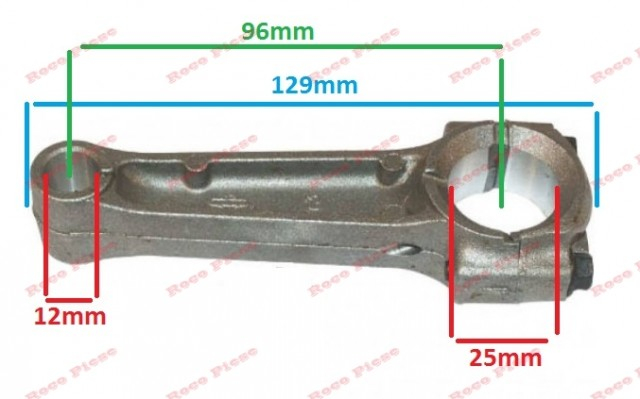 Biela compatibila Briggs & Stratton 5HP (299430, 299429) [2]
