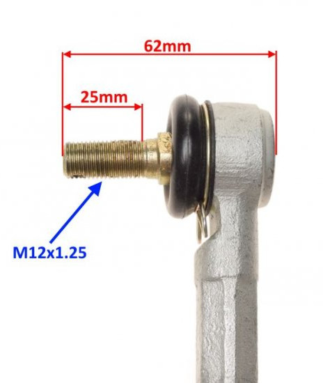 Bieleta de directie cu capete bara ATV Bashan 250cc (set) [2]