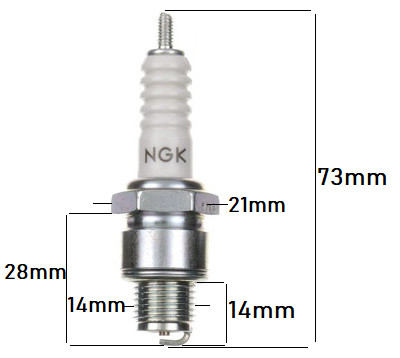 Bujie moto / scuter NGK B6HS [2]
