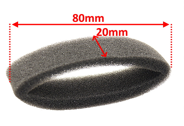 Burete filtru aer motocoasa chinezeasca [1]