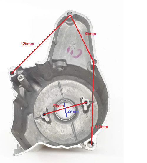 Capac magnetou ATV 110CC (pentru magnetou cu 2 bobine) [3]