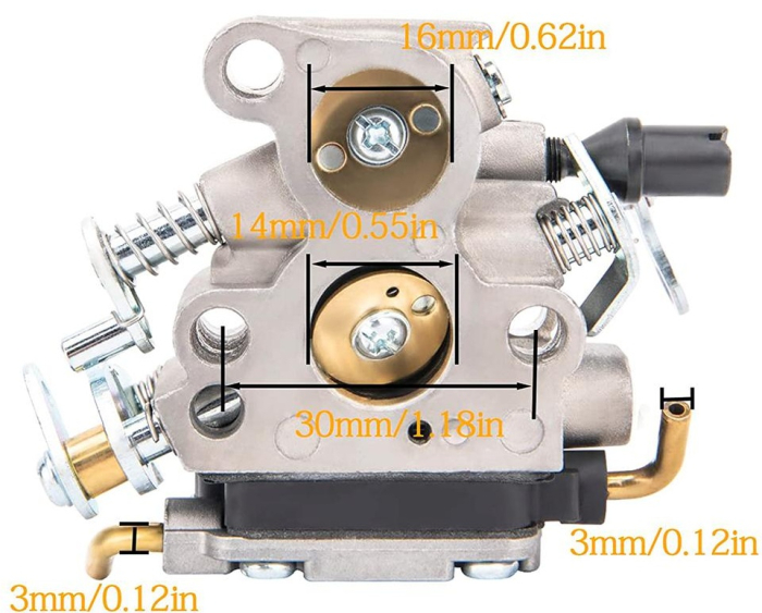 Carburator drujba Husqvarna 235, 235e, 236, 240, 240e (cal. 2) [3]