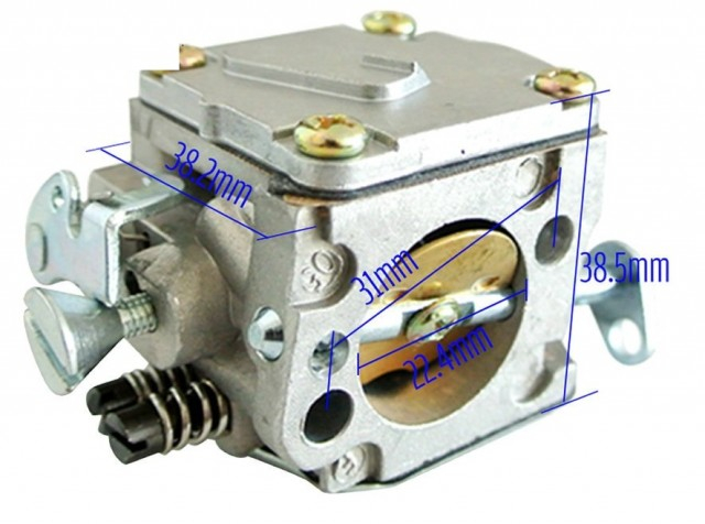 Carburator drujba Husqvarna 61, 266, 268, 272 [3]