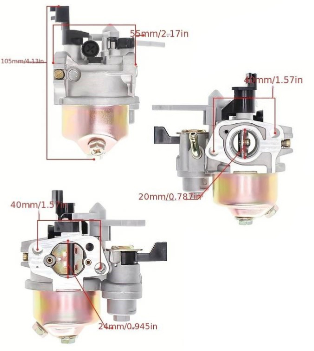 Carburator Honda GX 140 - GX 160 cu robinet de benzina [2]