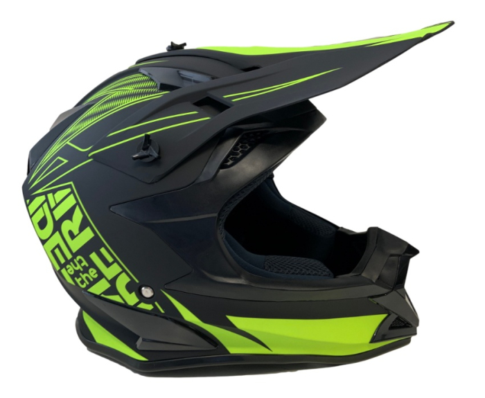 Casca ATV / Enduro Verde (XL) [1]