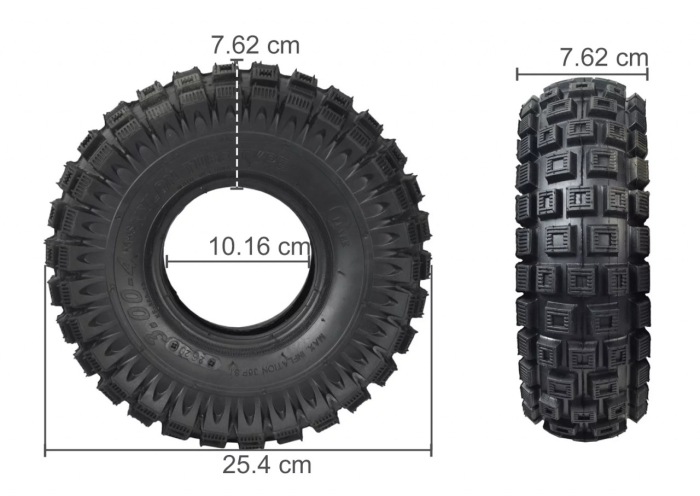 Cauciuc + camera 3.00 - 4 [2]
