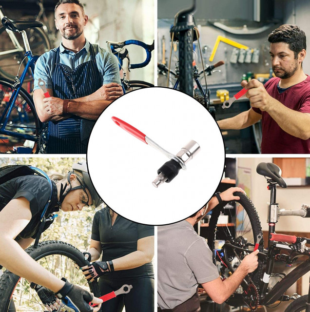 Cheie cu presa foaie angrenaj bicicleta [2]