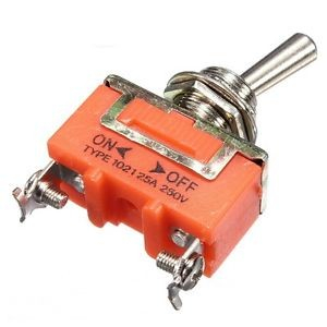 Comutator simplu 15A 250V (2 papuci) [1]