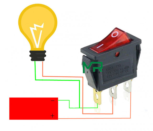 Comutator simplu 15A 250V [2]