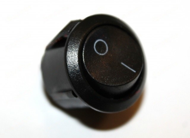 Comutator simplu 6A 250V (rotund) [1]