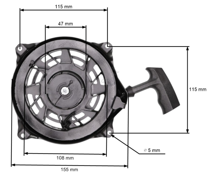 Demaror BRIGGS-STRATTON 497680 [1]