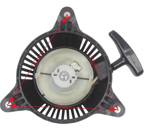 Demaror compatibil Honda GXH 50, GXV 50, kit bicicleta 4 timpi [2]