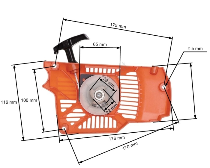 Demaror drujba chinezeasca 3800, Einhell, Talon, Royal, Ruris DAC 401S [1]