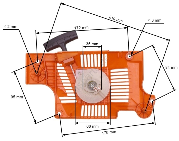 Demaror drujba Husqvarna 51, 55 [1]