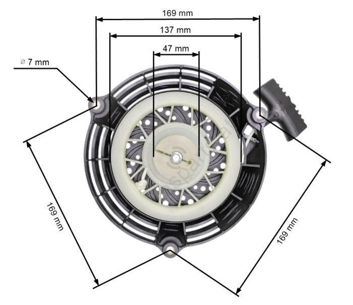 Demaror masina de tuns gazon T 375 [1]