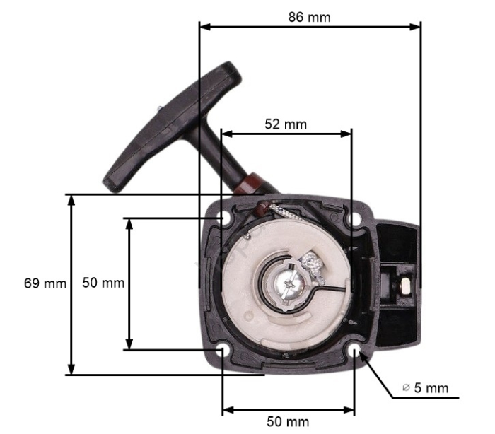 Demaror motocoasa si atomizor (nr. 16) [1]