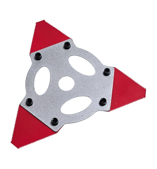 Disc motocoasa cu 3 cutite (zimtate) [2]