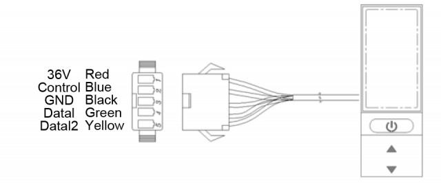 Display bicicleta electrica LCD KT4 [3]