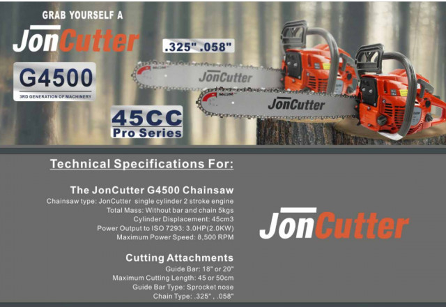 Drujba JonCutter® G4500 45cc (fara lama si lant) [2]