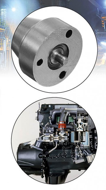 Duza injector motor diesel 186f (scurt) [3]