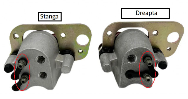 Etrier frana fata stanga ATV Linhai 260-400cc [3]