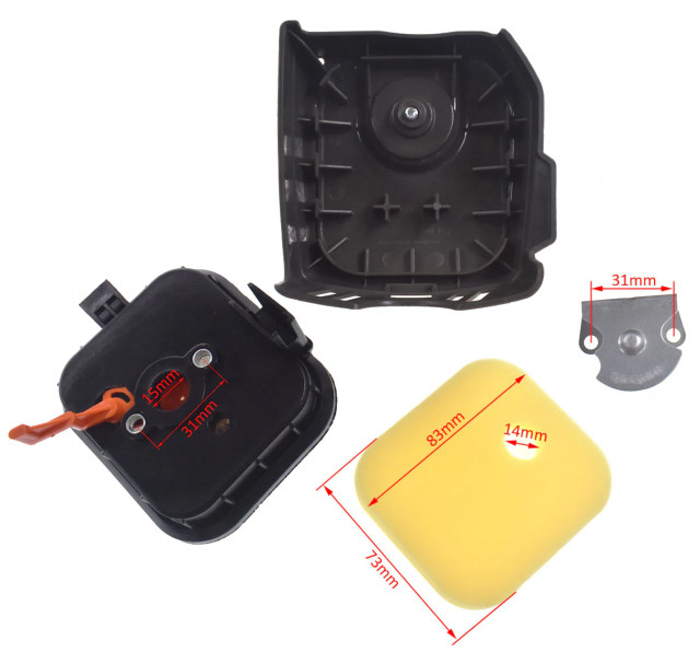 Filtru aer complet motocoasa Husqvarna 143R [2]