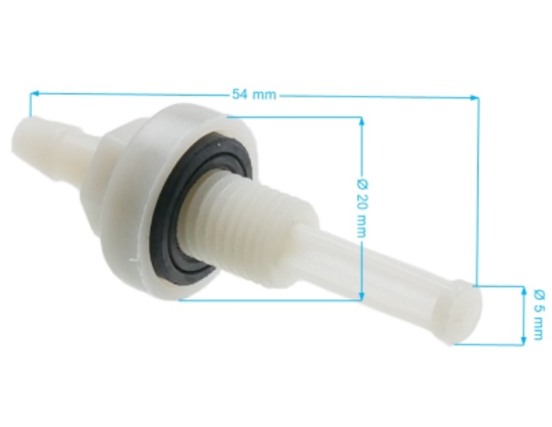 Filtru benzina generator / motocultor / motopompa / motosapa GX [1]