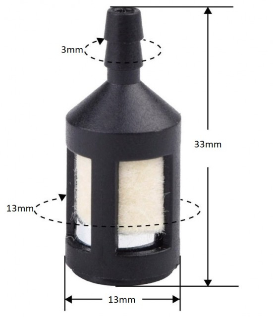 Filtru benzina motocoasa [3]