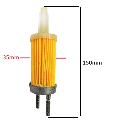 Filtru motorina motocultor / motosapa diesel (150mm) [1]