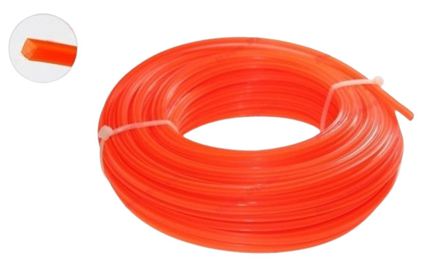 Fir motocoasa / trimmer 100m Ø 2.4 (patrat) [1]