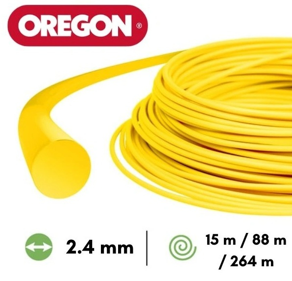 Fir motocoasa / trimmer 2.4mm x 15m (sectiune rotunda) Oregon [1]