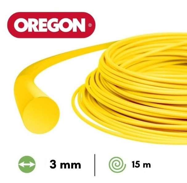 Fir motocoasa / trimmer 3mm x 15m (sectiune rotunda) Oregon [1]