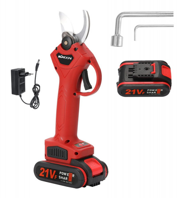 Foarfeca de gradina cu 2 acumulatori 21V 2Ah [2]