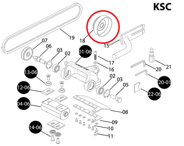 Fulie oala ambreiaj decojitor busteni drujba compatibila Stihl 064, 066, Ms660 [3]