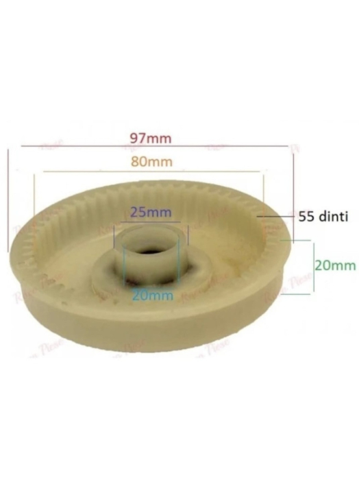 Fulie pornire drujba electrica Alpina 1800W [2]