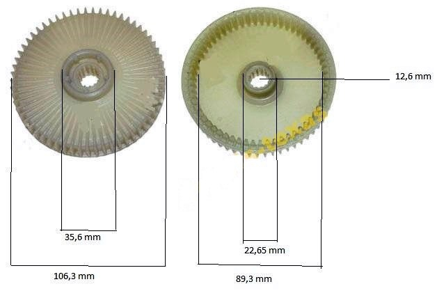 Fulie pornire drujba electrica Bosch AKE-35, AKE-40 [2]