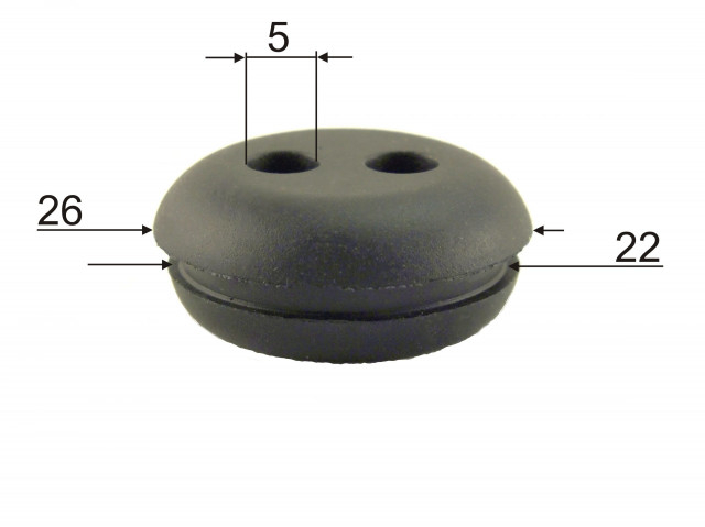 Garnitura rezervor benzina motocoasa 20mm (buc) [2]