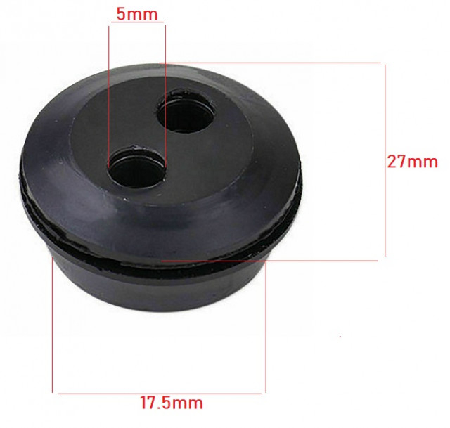 Garnitura rezervor benzina motocoasa 27mm (buc) [3]