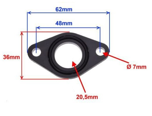 Garnitura textolit ATV 110CC [3]